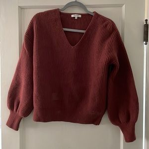 Mauve Madewell sweater